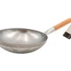 Grillfürst Edelstahl Wok Ø 30 Cm Mit Wokring Für Seitenkocher / Grillrost -Camping Geschäft Grillfuerst Edelstahl Wok