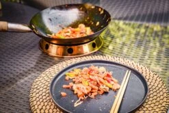 Grillfürst Edelstahl Wok Ø 30 Cm Mit Wokring Für Seitenkocher / Grillrost 8 Grillfürst Edelstahl Wok Ø 30 Cm Mit Wokring Für Seitenkocher / Grillrost -Camping Geschäft Grillfuerst Edelstahl Wok Pfanne 1