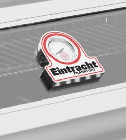 Grillfürst G591E 5-Brenner Einbaugrill - Eintracht Frankfurt Edition - Edelstahlroste -Camping Geschäft Grillfuerst Eintracht Frankfurt Grill Deckelthermometer SS 2