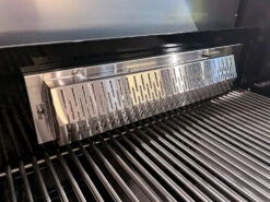 Grillfürst G490E 4-Brenner Einbaugrill - Black Edition - Mit Heckbrenner Und Edelstahl Rosten -Camping Geschäft Grillfuerst G490E Einbaugrill Infrarot Heckbrenner Keramik Schutz