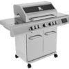 Grillfürst G521G Smart Grill - Mit Automatischer Temperatursteuerung, Hochtemperaturbrenner, Heckbrenner Und Gusseisen Rosten -Camping Geschäft Grillfuerst G521G Smart Gasgrill Infrarotbrenner Heckbrenner