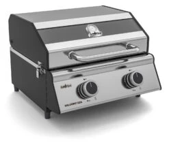 Grillfürst G201E 2-Brenner Gasgrill Portabel V2 - Campinggrill / Balkongrill - X-DEAL Inkl. Untergestell Und Tragetasche -Camping Geschäft Grillfuerst Gasgrill Campinggrill G201 tragbar