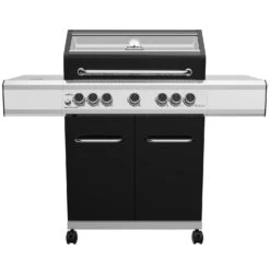 Grillfürst G520G 5-Brenner Gasgrill Mit Hochtemperaturbrenner, Heckbrenner Und Gusseisen Rosten - X-DEAL Inkl. Zubehörpaket