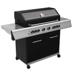 Grillfürst G620E 6-Brenner Gasgrill - Eintracht Frankfurt Edition - Edelstahlroste