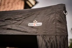 Grillfürst Pop-Up Pavillon / Grillpavillon / Gartenpavillon / Grillzelt 3x3m V3 - Mit Rauchabzug 11 Grillfürst Pop-Up Pavillon / Grillpavillon / Gartenpavillon / Grillzelt 3x3m V3 - Mit Rauchabzug -Camping Geschäft Grillfuerst Grillpavillon Material