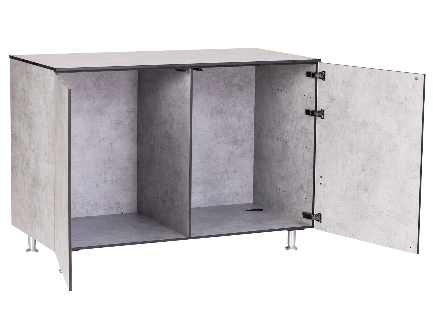 Grillfürst Outdoor Küche Schrank Modul Groß OKS130 Beton 4 Grillfürst Outdoor Küche Schrank Modul Groß OKS130 Beton – Bild 2