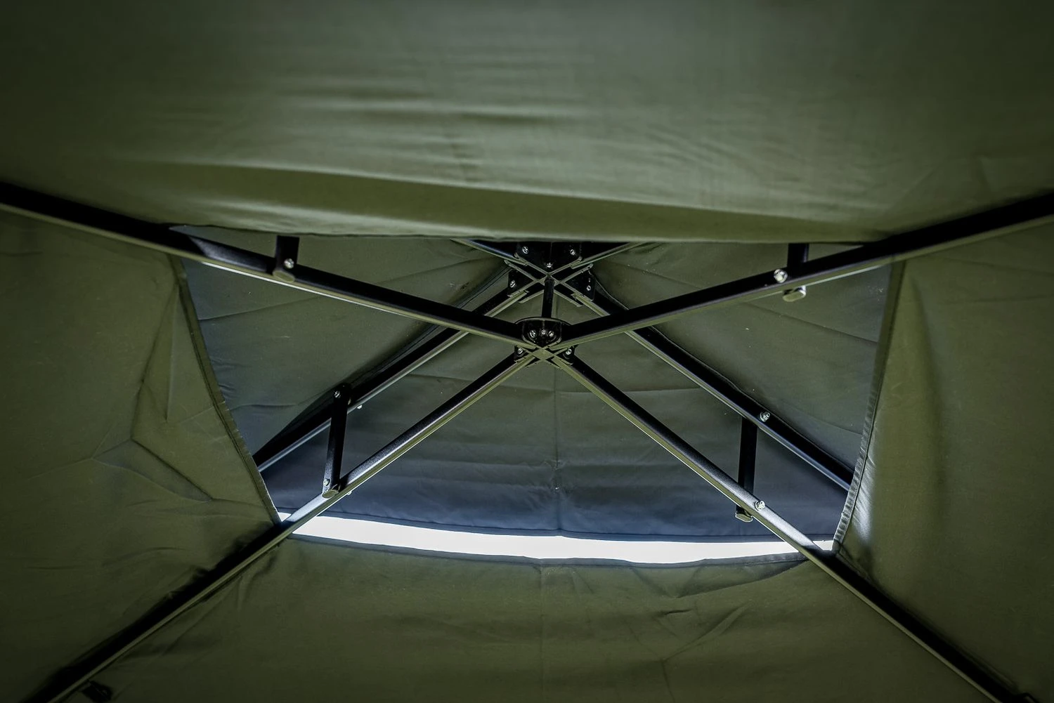 Grillfürst Pop-Up Pavillon / Grillpavillon / Gartenpavillon / Grillzelt 3x3m V3 - Mit Rauchabzug 6 Grillfürst Pop-Up Pavillon / Grillpavillon / Gartenpavillon / Grillzelt 3x3m V3 - Mit Rauchabzug – Bild 4