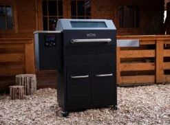 Grillfürst Pelletgrill / Pelletsmoker S280 -Camping Geschäft Grillfuerst Pelletgrill mobiler Pelletsmoker