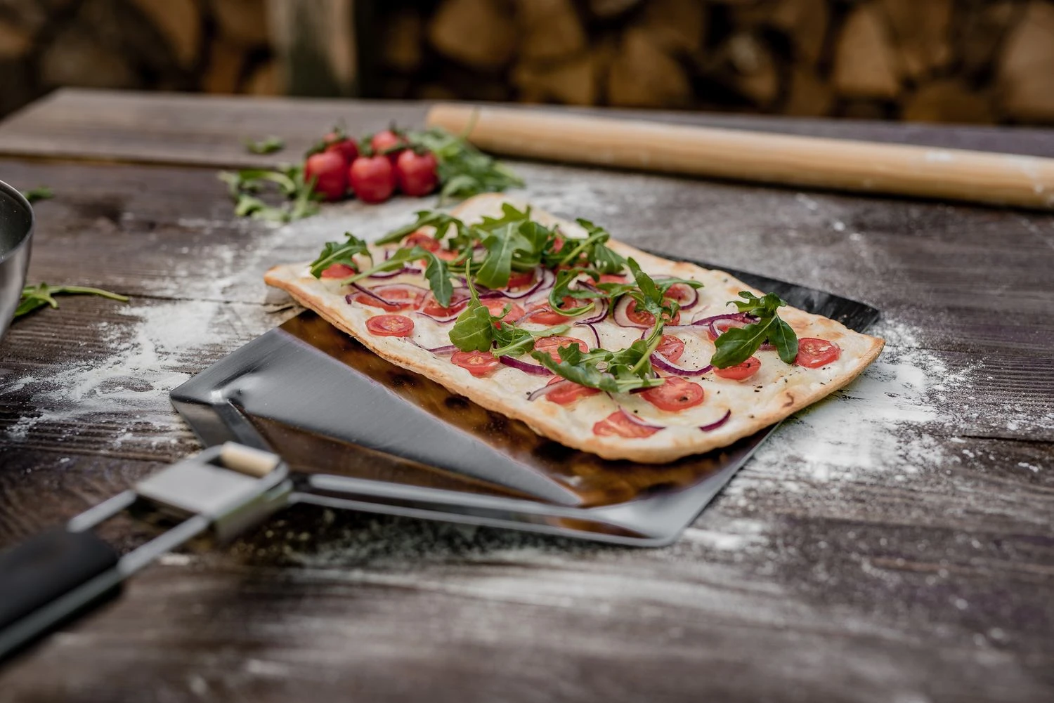 Grillfürst Pizzaheber / Pizzaschieber Edelstahl Klappbar 4 Grillfürst Pizzaheber / Pizzaschieber Edelstahl Klappbar – Bild 2