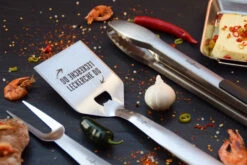 Grillfürst Premium Grillbesteck Set Mit Grillzange, -Wender Und -Gabel - 1. FC Köln Edition -Camping Geschäft Grillfuerst Premium Grillwender FC Koeln