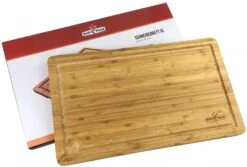 Grillfürst Schneidebrett Set, 2 Kleine Schneidebretter 39 X 26cm, 1 Großes Schneidebrett 50 X 30cm -Camping Geschäft Grillfuerst Schneidebrett gross Bambus