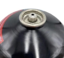 Grillfürst Kombi Kartuschen-Druckregler 50 Mbar - X-DEAL Inkl. 12 Grillfürst Gaskartuschen -Camping Geschäft Grillfuerst Schraubkartusche mit Gewinde und Ventil