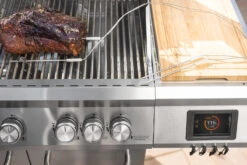 Grillfürst G521E Smart Grill - Mit Automatischer Temperatursteuerung, Hochtemperaturbrenner, Heckbrenner Und Edelstahl Rosten -Camping Geschäft Grillfuerst Smart Grill G521E Touch Display