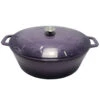 Grillfürst Dutch Oven Sternentöpfchen / Gusseisen Bräter - Emailliert - XL - Lila -Camping Geschäft Grillfuerst Sternentoepfchen lila Braeter XL 20 094