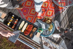 Knister Gasgrill - Ausziehbarer Kompaktgrill 30 Knister Gasgrill - Ausziehbarer Kompaktgrill -Camping Geschäft Knister Gasgrill Spiesse Grillrost