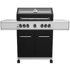 Grillfürst G520G 5-Brenner Gasgrill - 1. FC Köln Edition - Gusseisenroste -Camping Geschäft Koeln Grill G520 Gasgrill Grillfuerst 1