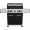 Grillfürst G520G 5-Brenner Gasgrill - 1. FC Köln Edition - Gusseisenroste -Camping Geschäft Koeln Grill G520 Gasgrill Grillfuerst 1