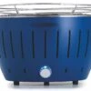 LotusGrill S - Holzkohle Tischgrill - Tiefblau Inkl. Tasche -Camping Geschäft LotusGrill S Tischgrill Tiefblau BL 280 gross