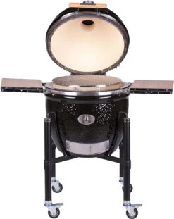 Monolith Grill CLASSIC PRO-Serie 2.0 Schwarz - MIT Gestell Und Seitentischen -Camping Geschäft Monolith Keramik Grill Classic PRO Serie 2 0 121001 black 7