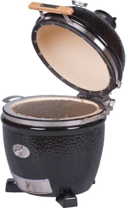 Monolith Grill Junior PRO Serie 2.0 Schwarz - OHNE Gestell -Camping Geschäft Monolith Keramik Grill Junior PRO Serie 2 0 121022 black 10