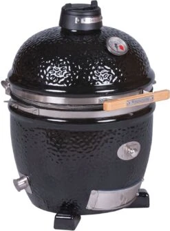 Monolith Grill Junior PRO Serie 2.0 Schwarz - OHNE Gestell -Camping Geschäft Monolith Keramik Grill Junior PRO Serie 2 0 121022 black 11