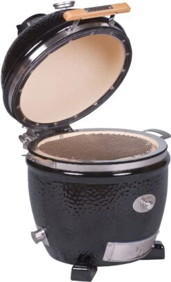 Monolith Grill Junior PRO Serie 2.0 Schwarz - OHNE Gestell -Camping Geschäft Monolith Keramik Grill Junior PRO Serie 2 0 121022 black 12