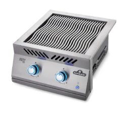 Napoleon 700-Series Einbau Doppel Sizzle Zone BIB18 Mit Safety Glow™ - Modell 2023 -Camping Geschäft Napoleon Einbau Sizzle Zone gross Edelstahlgrillrost