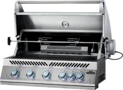 Napoleon 700-Series 38" BIG38 Edelstahl Einbaugrill Inkl. Drehspieß - Modell 2023 -Camping Geschäft Napoleon Einbaugrill 700 Series BIG38 Drehspiess Forken