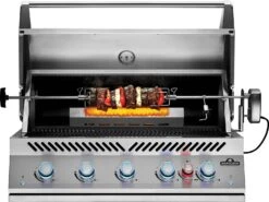 Napoleon 700-Series 38" BIG38 Edelstahl Einbaugrill Inkl. Drehspieß - Modell 2023 -Camping Geschäft Napoleon Einbaugrill 700 Series BIG38 Edelstahl Rotisserie Schaschlik