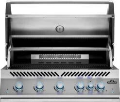 Napoleon 700-Series 38" BIG38 Edelstahl Einbaugrill Inkl. Drehspieß - Modell 2023 -Camping Geschäft Napoleon Einbaugrill 700 Series BIG38 Edelstahl Warmhalterost