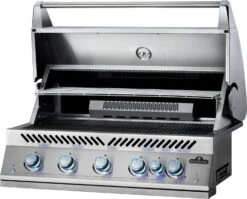 Napoleon 700-Series 38" BIG38 Edelstahl Einbaugrill Inkl. Drehspieß - Modell 2023 -Camping Geschäft Napoleon Einbaugrill 700 Series BIG38 Infrarot Backburner