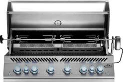 Napoleon 700-Series 44" BIG44 Edelstahl Einbaugrill Inkl. Drehspieß - Modell 2023 -Camping Geschäft Napoleon Einbaugrill BIG44 Infrarot Backburner