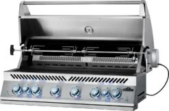 Napoleon 700-Series 44" BIG44 Edelstahl Einbaugrill Inkl. Drehspieß - Modell 2023 -Camping Geschäft Napoleon Einbaugrill BIG44RB Drehspiess