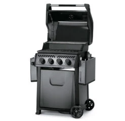 Napoleon Freestyle 425 Gasgrill, Graphit - Modell 2023 18 Napoleon Freestyle 425 Gasgrill, Graphit - Modell 2023 -Camping Geschäft Napoleon Freestyle 425 Gasgrill Side Deckel offen