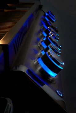 Napoleon Prestige Pro 825-3 Edelstahl Einbaugrill Gas - Inkl. Drehspieß - Modell 2023 -Camping Geschäft Napoleon PRestige PRO825 SafeytGlow Drehregler