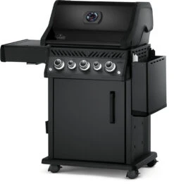 Napoleon Phantom Rogue SE 425 Gasgrill, Mattschwarz Mit Sizzle Zone Und Heckbrenner - Modell 2023 -Camping Geschäft Napoleon Phantom Rogue RSE425SIBK 1PHM Prod Ang Shlvs Dwn