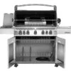 Napoleon Prestige 665 Edelstahl Gasgrill - Mit Safety Glow - Modell 2023 -Camping Geschäft Napoleon Prestige 665 Edelstahl front offen