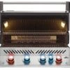 Napoleon Prestige Pro 500-3 Edelstahl Einbaugrill Erdgas - Inkl. Drehspieß - Modell 2023 -Camping Geschäft Napoleon Prestige Pro 500 Einbaugrill offen 2