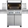 Napoleon Prestige Pro 500-3 Edelstahl Gasgrill, Erdgas Inkl. Drehspieß - Modell 2023 -Camping Geschäft Napoleon Prestige Pro 500 offen 01 1