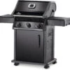 Napoleon Rogue 425 Gasgrill - All Black - Modell 2023 -Camping Geschäft Napoleon Rogue R425 Gasgrill All Black seitlich 2