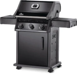 Napoleon Rogue 425 Gasgrill - All Black - Modell 2023 - Inkl. Abdeckhaube 16 Napoleon Rogue 425 Gasgrill - All Black - Modell 2023 - Inkl. Abdeckhaube -Camping Geschäft Napoleon Rogue R425 Gasgrill All Black seitlich