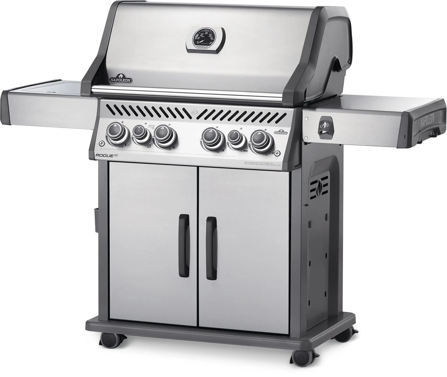 Napoleon Rogue SE 525 Edelstahl Gasgrill Mit Sizzle Zone Und Heckbrenner - SMART Deal Inkl. Grillfürst Grill Control - Modell 2023 5 Napoleon Rogue SE 525 Edelstahl Gasgrill Mit Sizzle Zone Und Heckbrenner - SMART Deal Inkl. Grillfürst Grill Control - Modell 2023 – Bild 3