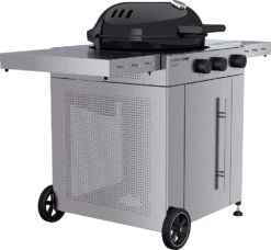 Outdoorchef Gas Kugelgrill Arosa 570 G Premium Steel Inkl. Seitenkocher -Camping Geschäft Outdoorchef Arosa Premium Steel Kugelgrill
