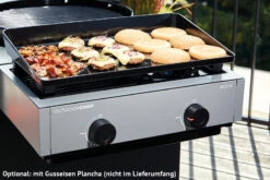 Outdoorchef Blazing Zone + Cooking Zone Kit Plus Für Arosa Evo Grey Steel -Camping Geschäft Outdoorchef Blazing Zone Plancha