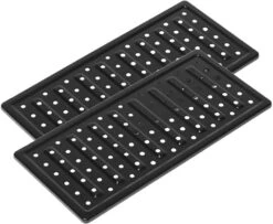 Outdoorchef Dualchef 325 G Gasgrill Mit Seitenkocher + BLAZING ZONE Infrarotbrenner + DGS Gusseisen Grillrost 2 Stk. + DGS Gemüse Grillrost 2 Stk. -Camping Geschäft Outdoorcher DGS Gemuese Grillrost 2 Stk 18 212 45