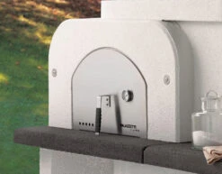 Palazzetti Grillkamin Bastia Mit Pizzaofen Inkl. Montagematerial -Camping Geschäft Palazzetti Grillkamin Bastia Backofen Edelstahl