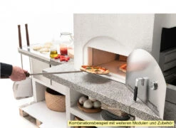 Palazzetti Grillkamin New Zealand 2 Mit Pizzaofen Inkl. Montagematerial -Camping Geschäft Palazzetti New Zealand Backofen Detail