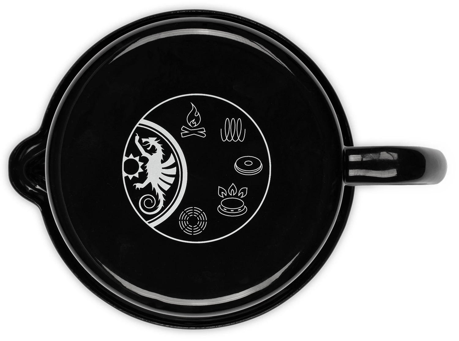 Petromax Emaille Milchtopf / 1400 Ml / Schwarz 3 Petromax Emaille Milchtopf / 1400 Ml / Schwarz