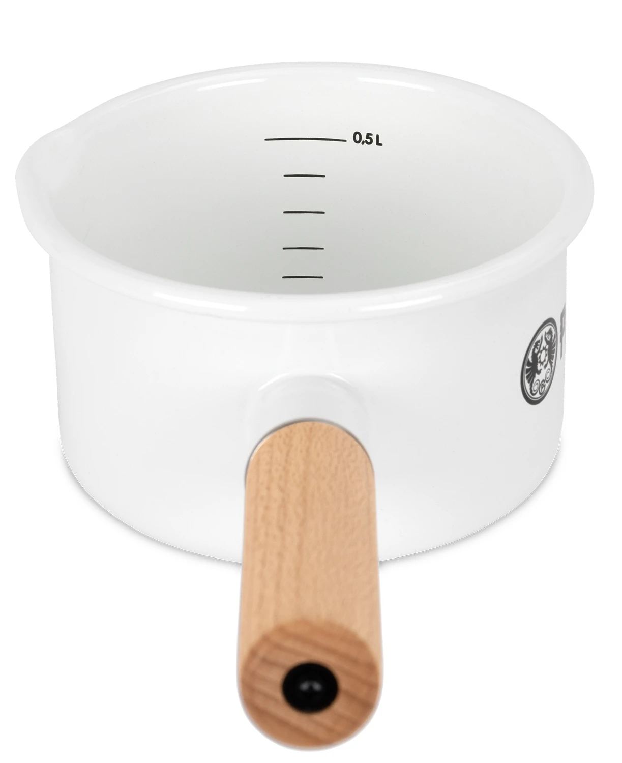 Petromax Emaille Stieltopf / 500 Ml / Weiß 3 Petromax Emaille Stieltopf / 500 Ml / Weiß