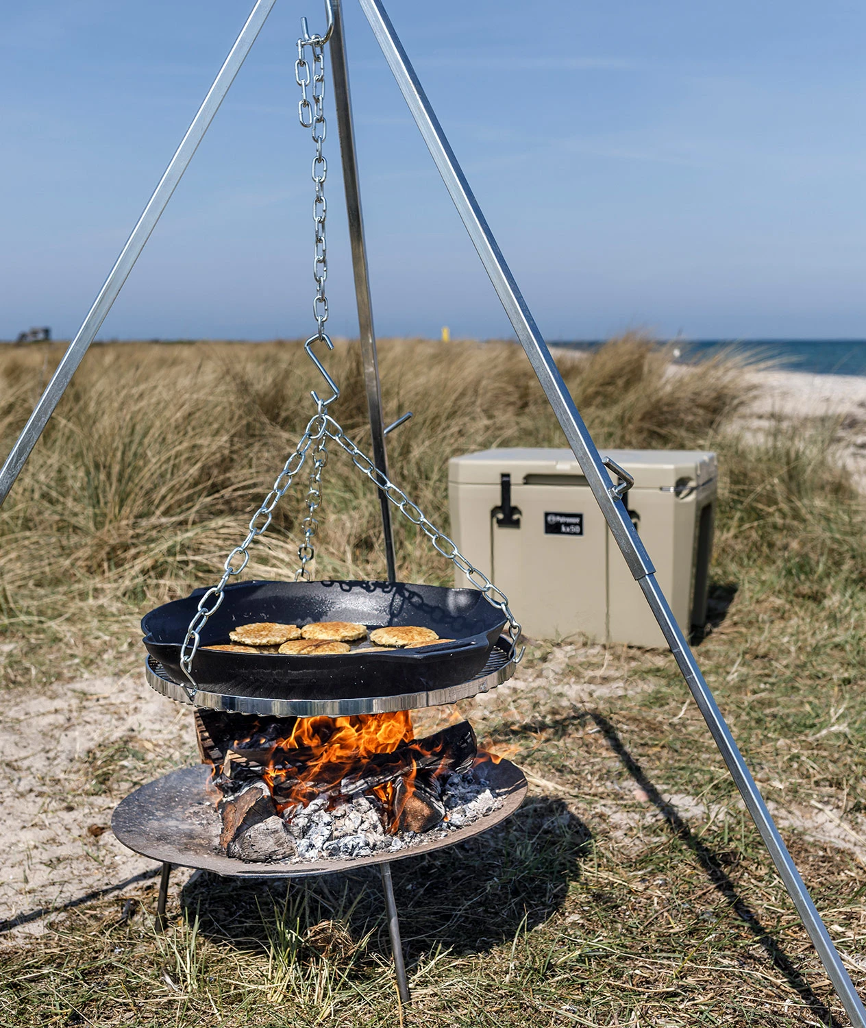 Petromax Feuerpfanne Gusseisen Fp50h-t Mit Zwei Henkeln 3 Petromax Feuerpfanne Gusseisen Fp50h-t Mit Zwei Henkeln
